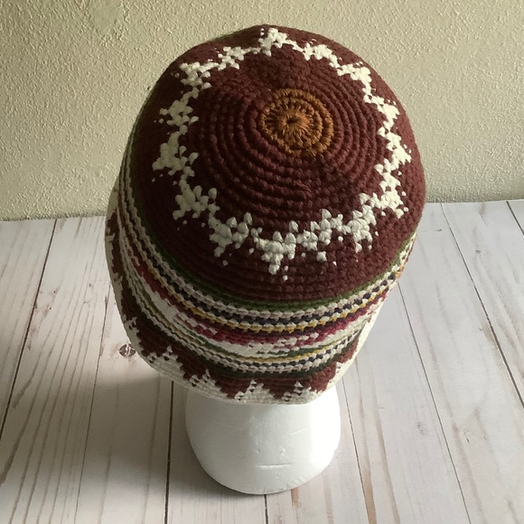 Crocheted Bucket Hat Retro Casual Summer Lightweight Unisex - Picture 3 of 10